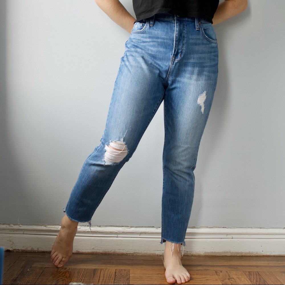 Madewell ‘High-Rise Slim Boyjean’
